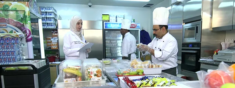 Canteen with central kitchen